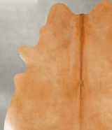 Solid Brown X-Large Brazilian Cowhide Rug 7'5"H x 6'8"W #B27357 by Hudson Hides