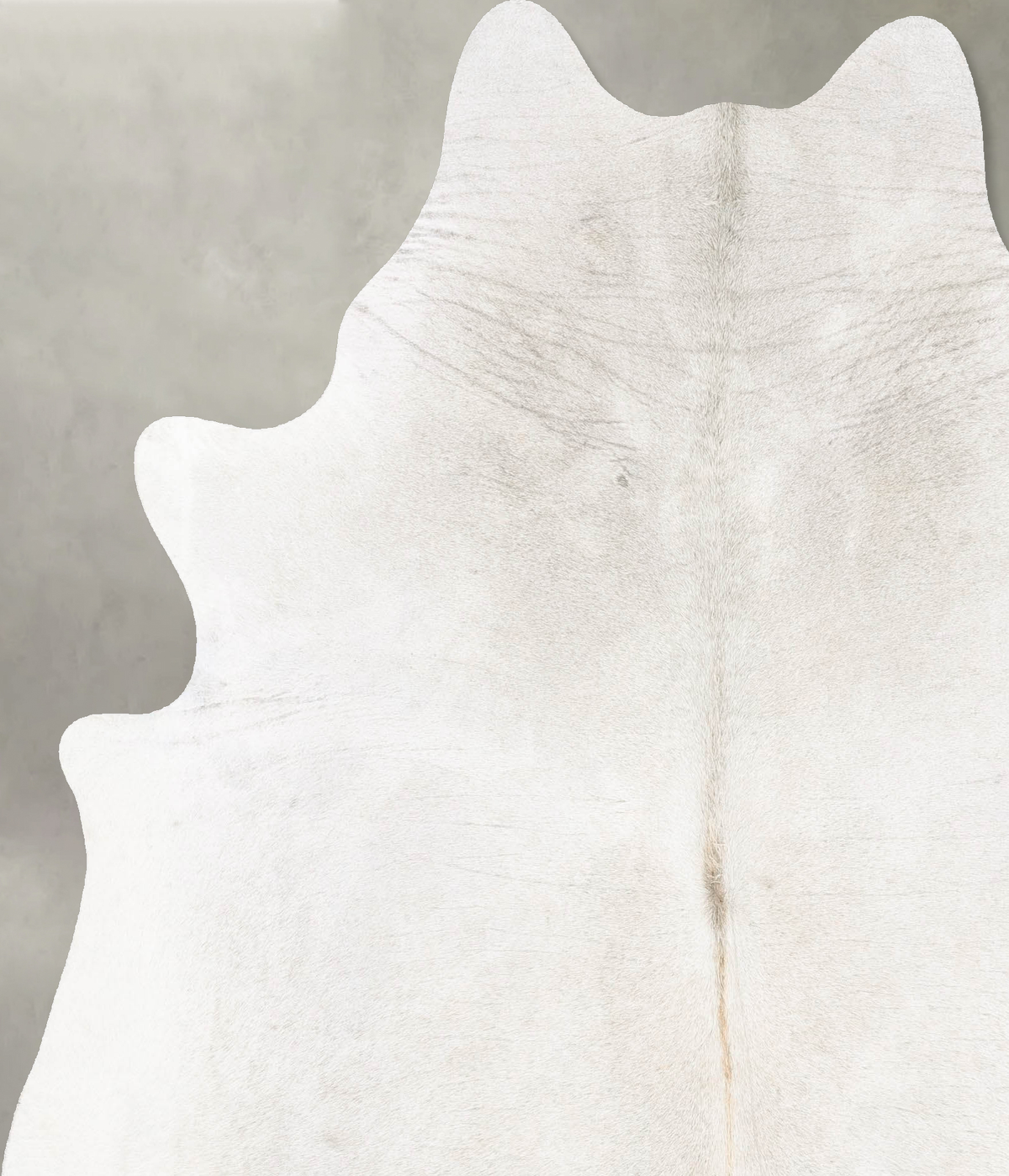 Light Grey X-Large Brazilian Cowhide Rug 7'4"H x 6'4"W #B27359 by Hudson Hides