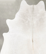 Light Grey X-Large Brazilian Cowhide Rug 7'4"H x 6'4"W #B27359 by Hudson Hides
