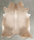 Champagne XX-Large Brazilian Cowhide Rug 7'7"H x 6'10"W #B27372 by Hudson Hides