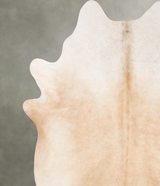 Champagne XX-Large Brazilian Cowhide Rug 7'11"H x 7'6"W #B27376 by Hudson Hides