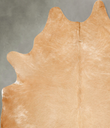 Beige XX-Large Brazilian Cowhide Rug 8'4"H x 6'5"W #B27394 by Hudson Hides