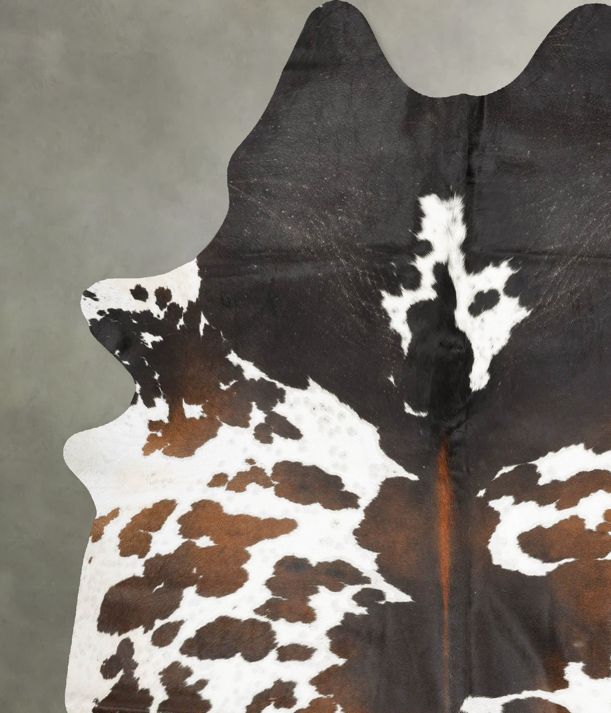 Chocolate and White XX-Large Brazilian Cowhide Rug 8'4"H x 6'6"W #B27409 by Hudson Hides