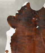 Tricolor XX-Large Brazilian Cowhide Rug 9'6"H x 7'7"W #B27412 by Hudson Hides