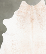 Salt and Pepper Brown X-Large Brazilian Cowhide Rug 7'0"H x 6'6"W #B27414 by Hudson Hides