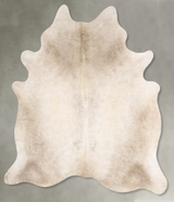 Champagne XX-Large Brazilian Cowhide Rug 7'9"H x 6'6"W #B27415 by Hudson Hides