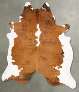Tricolor XX-Large Brazilian Cowhide Rug 8'9"H x 7'4"W #B27416 by Hudson Hides