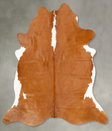 Hereford X-Large Brazilian Cowhide Rug 7'5"H x 6'8"W #B27418 by Hudson Hides