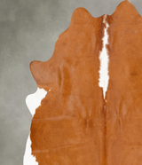 Hereford X-Large Brazilian Cowhide Rug 7'5"H x 6'8"W #B27418 by Hudson Hides