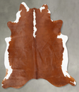 Hereford X-Large Brazilian Cowhide Rug 7'5"H x 6'5"W #B27433 by Hudson Hides