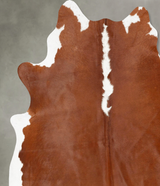 Hereford X-Large Brazilian Cowhide Rug 7'5"H x 6'5"W #B27433 by Hudson Hides