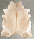 Champagne XX-Large Brazilian Cowhide Rug 7'10"H x 6'9"W #B27444 by Hudson Hides