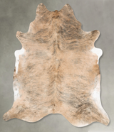 Light Brindle XX-Large Brazilian Cowhide Rug 8'6"H x 7'6"W #B27491 by Hudson Hides