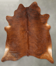 Medium Brindle XX-Large Brazilian Cowhide Rug 8'0"H x 7'1"W #B27507 by Hudson Hides