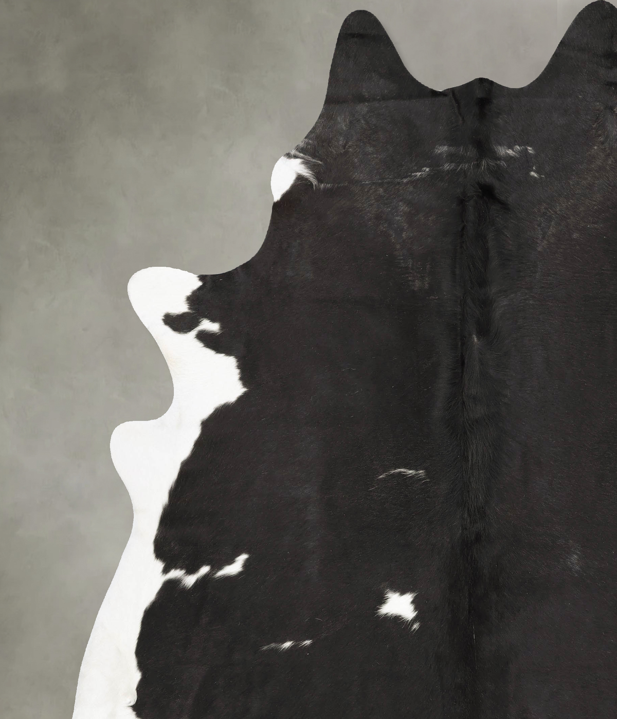 Black and White Cowhide Rug #B27517