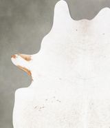 Salt and Pepper Brown XX-Large Brazilian Cowhide Rug 8'1"H x 6'3"W #B27523 by Hudson Hides