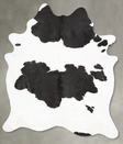 Black and White XX-Large Brazilian Cowhide Rug 8'10"H x 6'7"W #B27534 by Hudson Hides