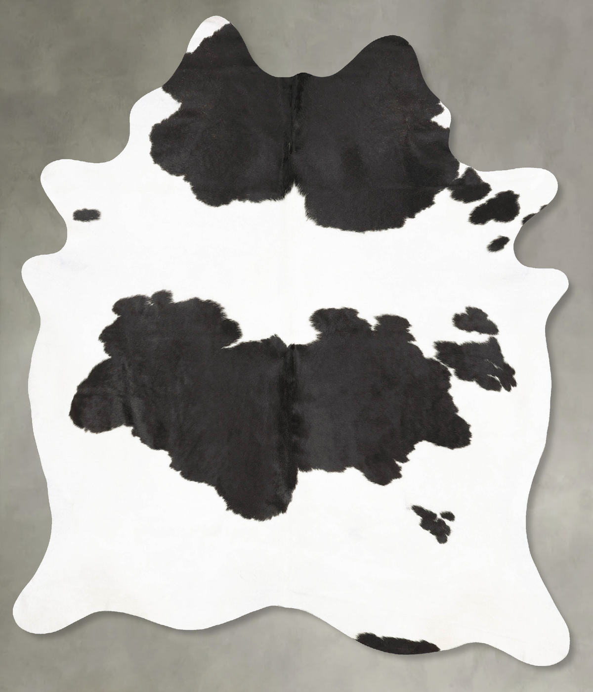 Black and White Cowhide Rug #B27534
