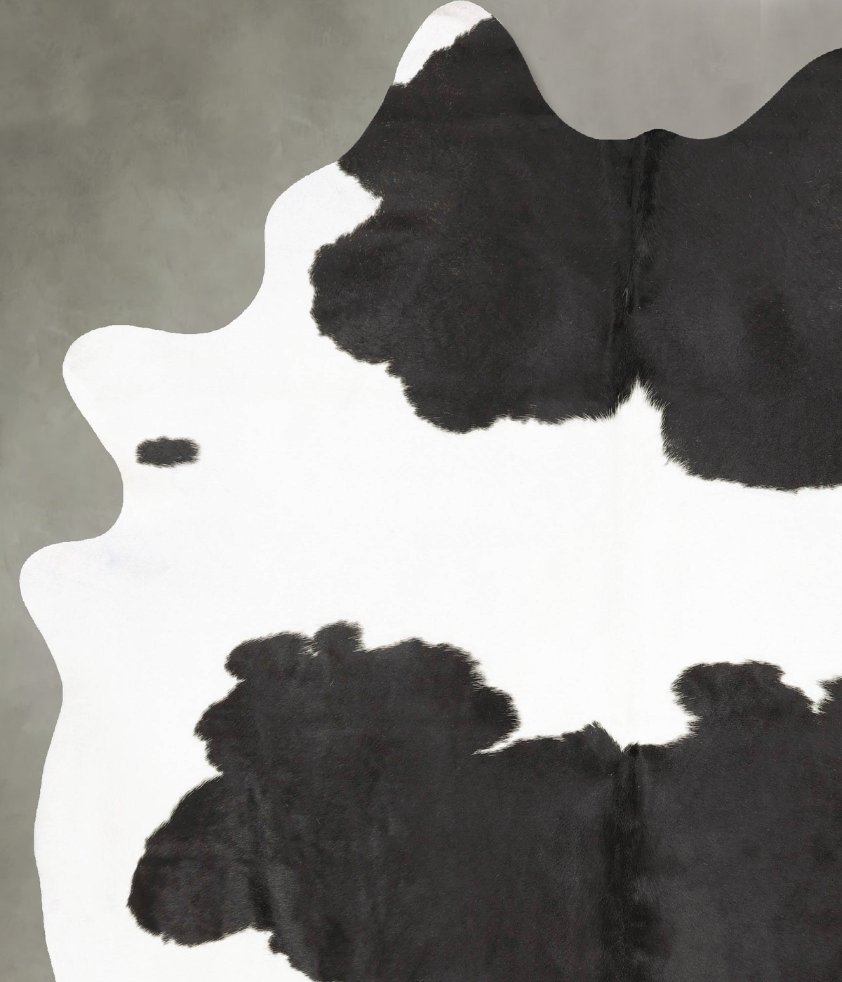 Black and White Cowhide Rug #B27534