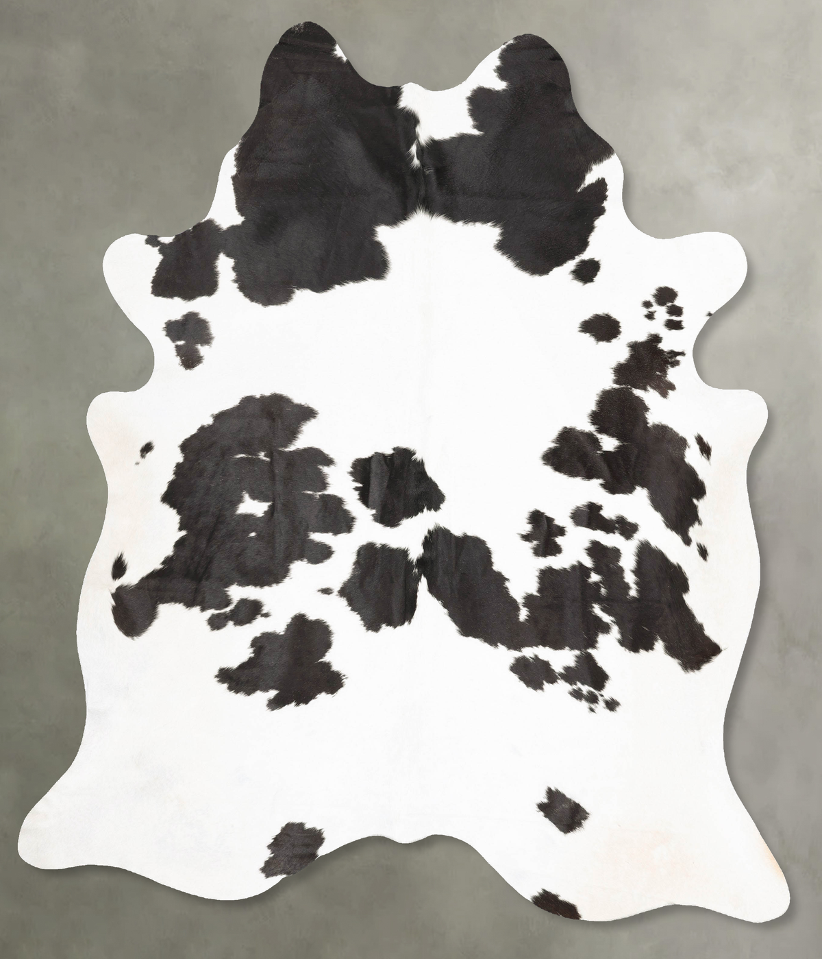 Black and White Cowhide Rug #B27539