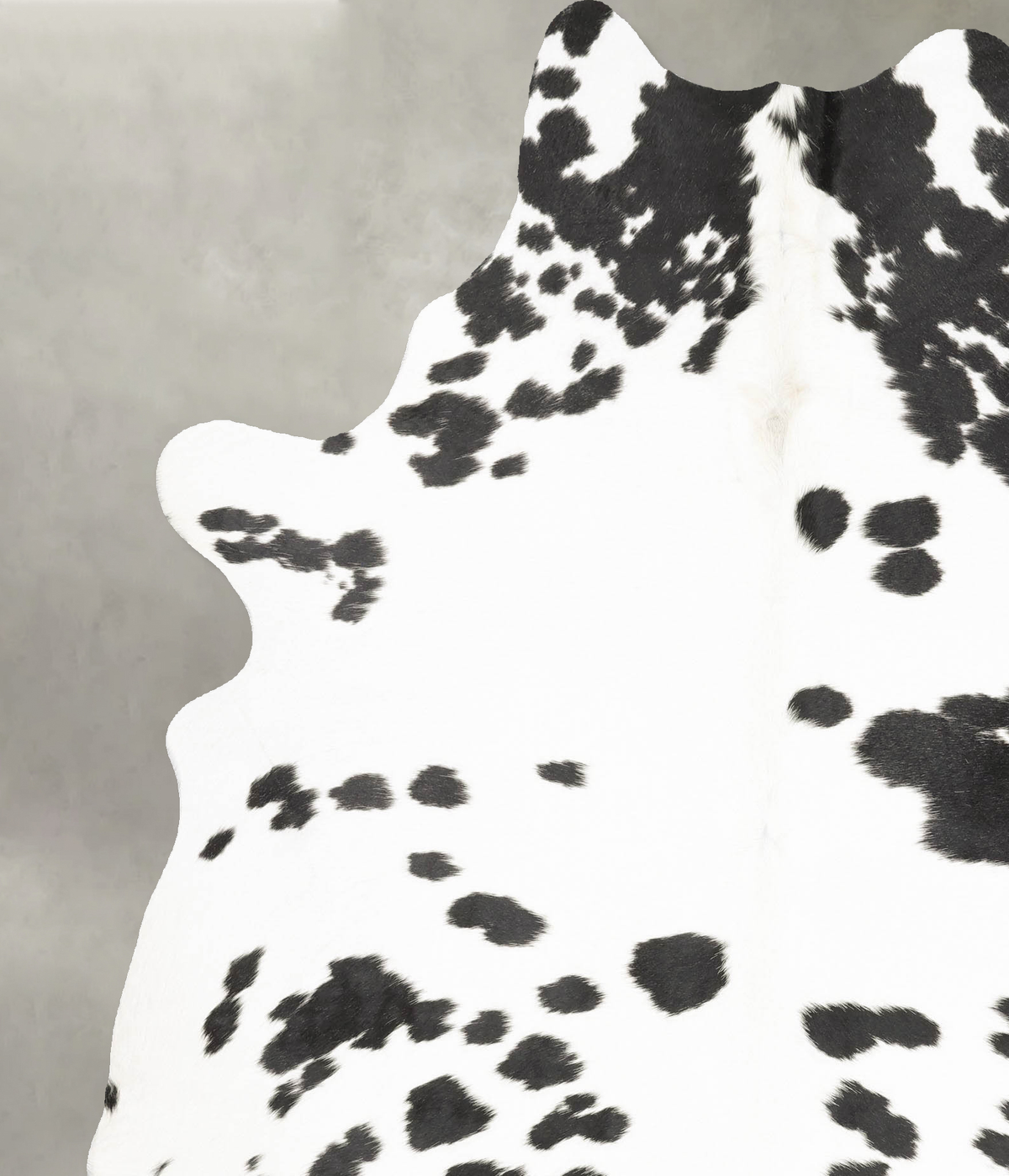 Black and White Cowhide Rug #B27559