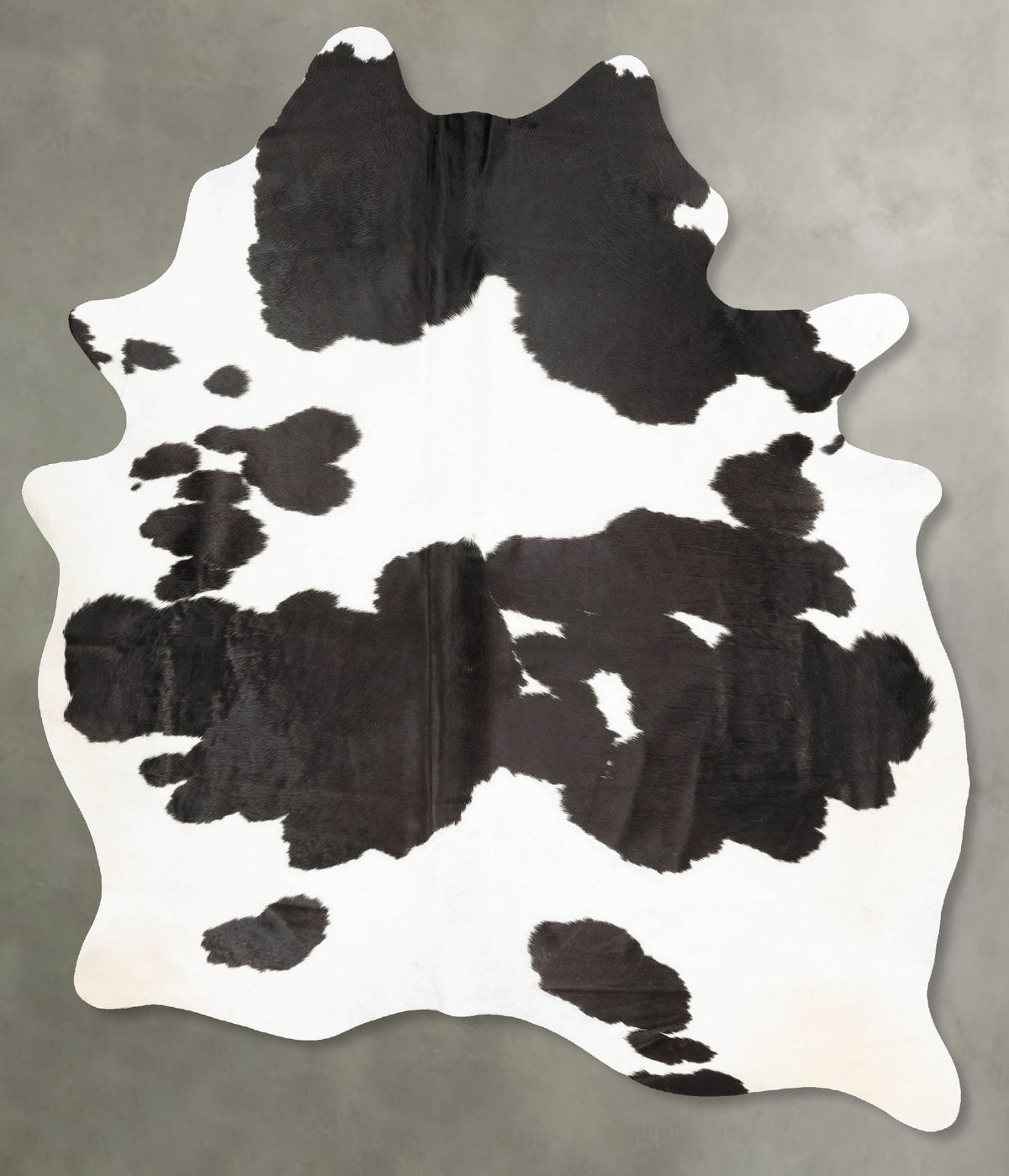 Black and White Cowhide Rug #B27578