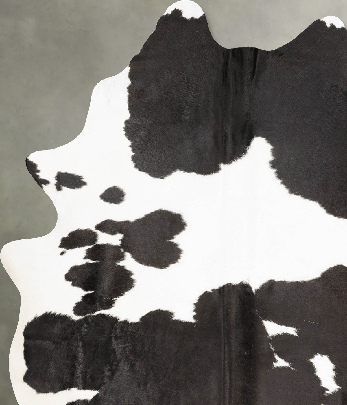 Black and White Cowhide Rug #B27578