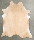 Palomino XX-Large Brazilian Cowhide Rug 8'10"H x 7'5"W #B27580 by Hudson Hides