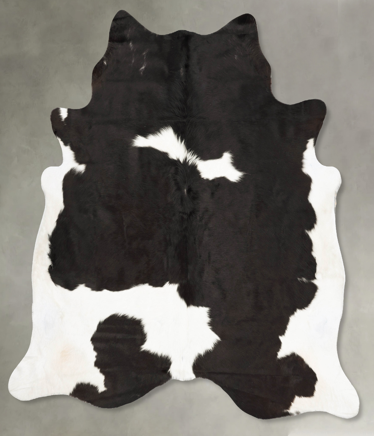 Black and White Cowhide Rug #B27589