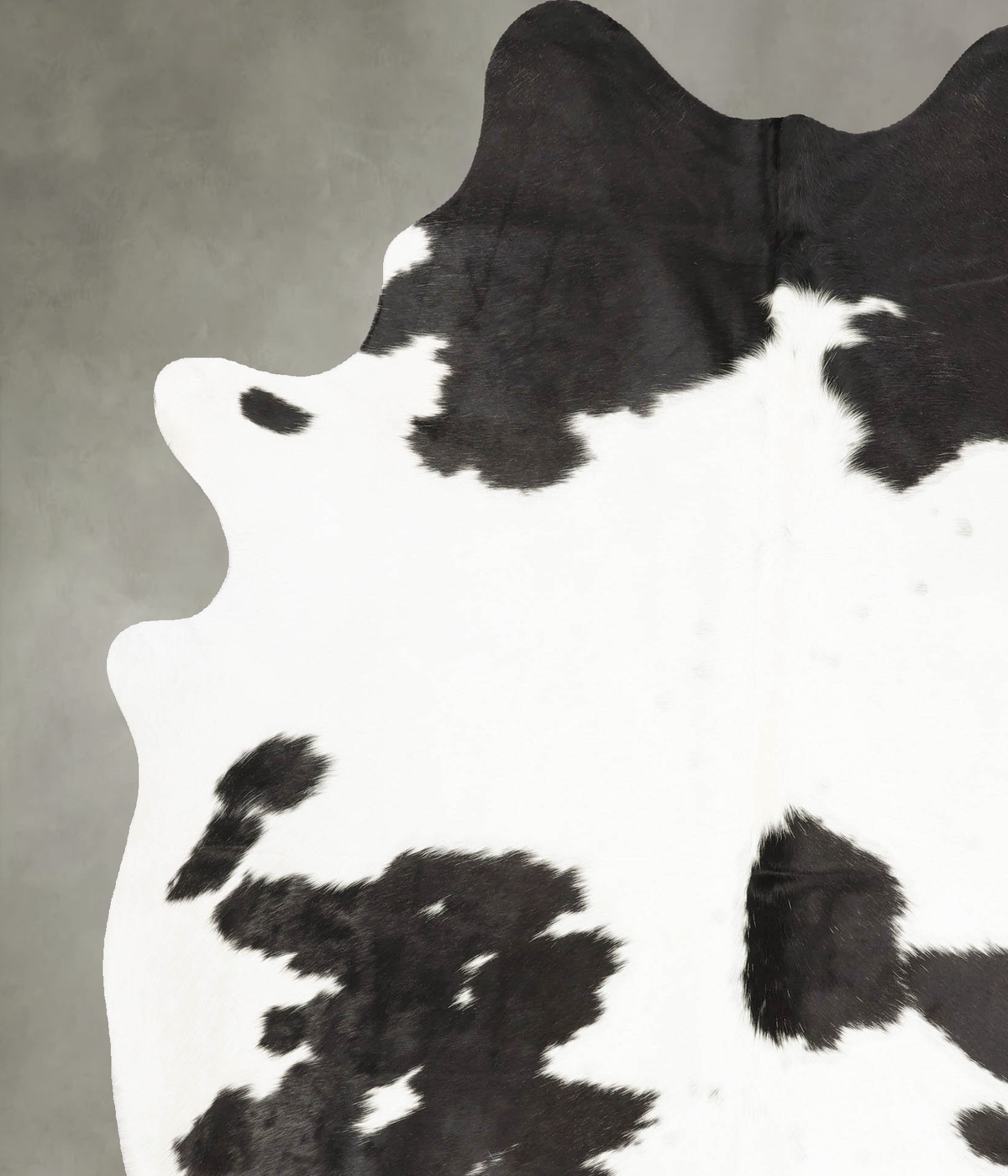 Black and White Cowhide Rug #B27593