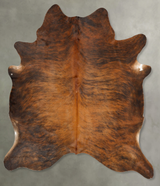 Medium Brindle XX-Large Brazilian Cowhide Rug 7'9"H x 6'6"W #B27615 by Hudson Hides