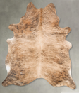 Light Brindle XX-Large Brazilian Cowhide Rug 7'9"H x 6'7"W #B27636 by Hudson Hides