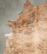 Light Brindle XX-Large Brazilian Cowhide Rug 7'9"H x 6'7"W #B27636 by Hudson Hides