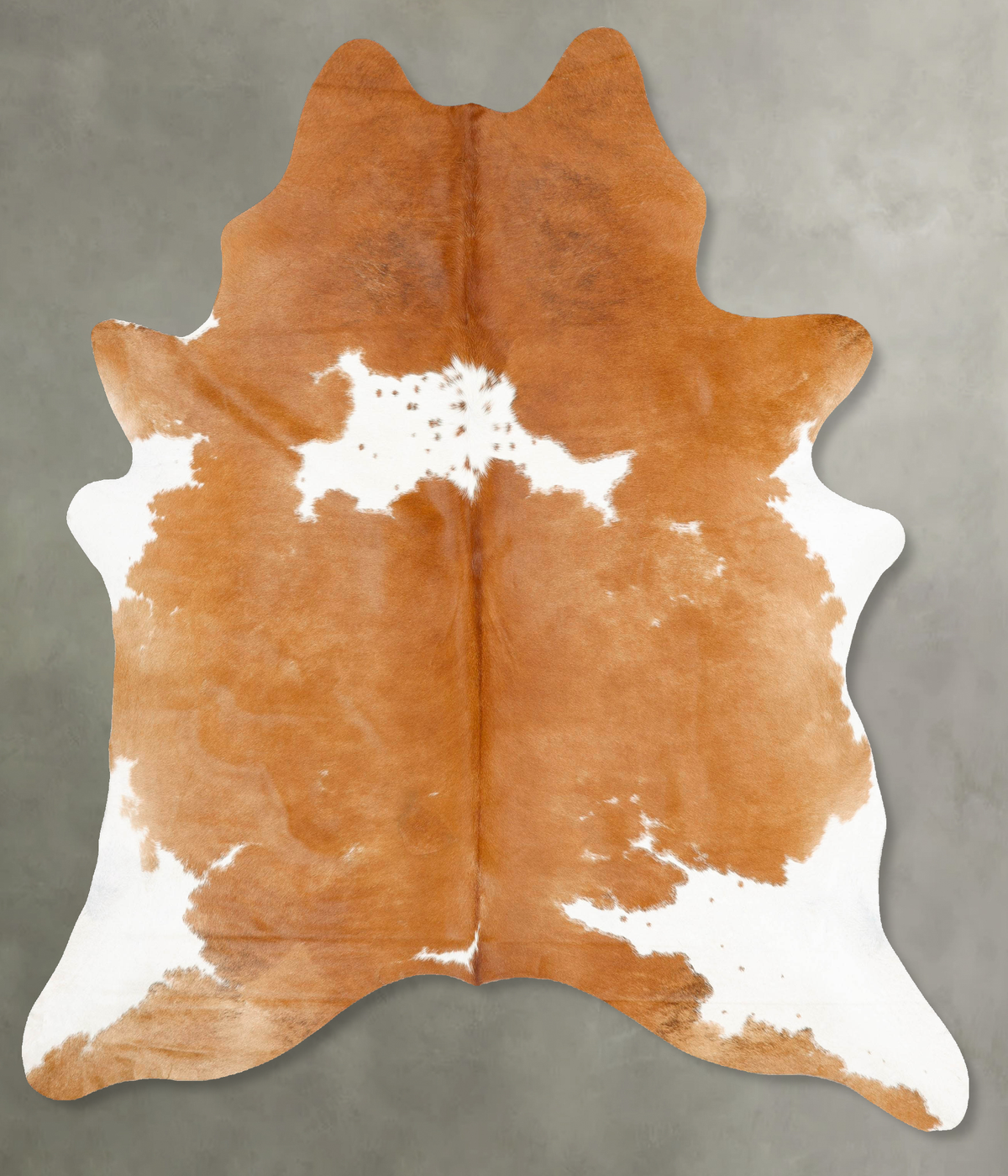 Brown and White XX-Large Brazilian Cowhide #B27647