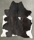 Black and White X-Large Brazilian Cowhide Rug 7'10"H x 6'0"W #B27653 by Hudson Hides