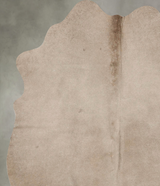 Taupe Medium Brazilian Cowhide Rug 6'1"H x 4'9"W #B27671 by Hudson Hides