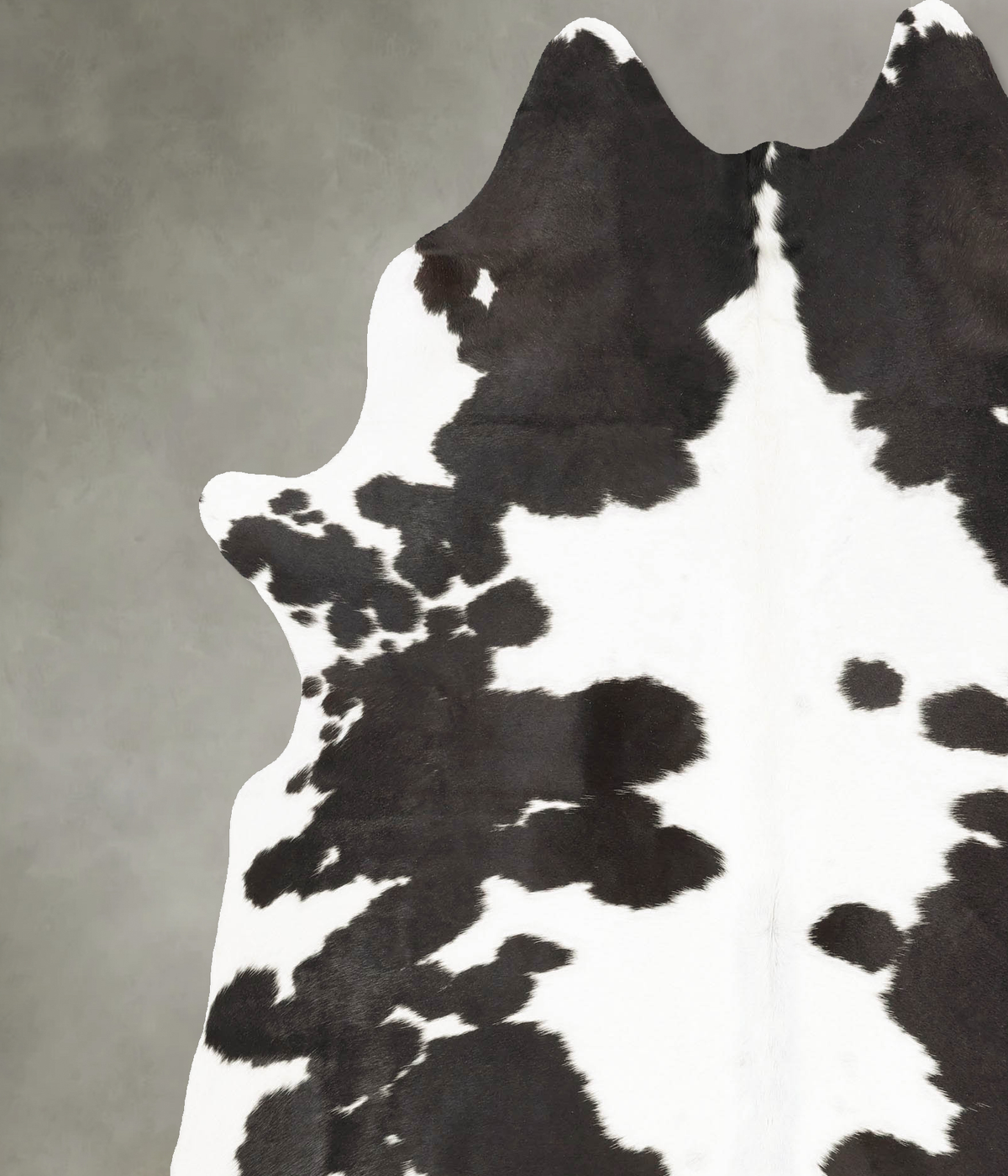 Black and White Cowhide Rug #B27707
