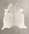Grey with Beige XX-Large Brazilian Cowhide Rug 8'0