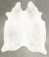 Light Grey Large Brazilian Cowhide Rug 5'11"H x 5'5"W #B27770 by Hudson Hides