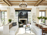 Medium Grey XX-Large Brazilian Cowhide Rug 8'3"H x 6'11"W #B2777 by Hudson Hides