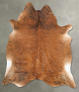 Medium Brindle XX-Large Brazilian Cowhide Rug 7'9"H x 6'9"W #B27800 by Hudson Hides