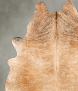 Light Brindle XX-Large Brazilian Cowhide Rug 7'7"H x 6'11"W #B27817 by Hudson Hides