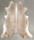 Champagne XX-Large Brazilian Cowhide Rug 7'1"H x 7'3"W #B27823 by Hudson Hides