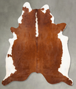 Hereford XX-Large Brazilian Cowhide Rug 8'2"H x 7'2"W #B27828 by Hudson Hides