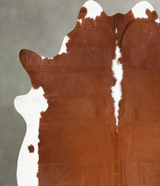 Hereford XX-Large Brazilian Cowhide Rug 8'5"H x 7'7"W #B27829 by Hudson Hides