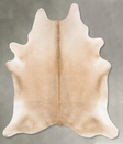 Champagne XX-Large Brazilian Cowhide Rug 8'5"H x 6'8"W #B27853 by Hudson Hides