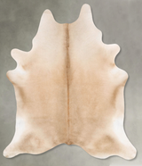Champagne XX-Large Brazilian Cowhide Rug 8'5"H x 6'8"W #B27853 by Hudson Hides