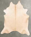 Palomino XX-Large Brazilian Cowhide Rug 7'11"H x 6'8"W #B27860 by Hudson Hides