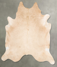 Palomino XX-Large Brazilian Cowhide Rug 8'4"H x 7'2"W #B27877 by Hudson Hides