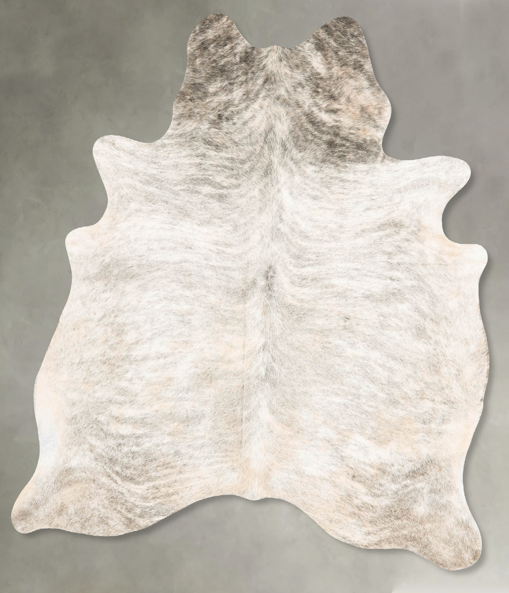 Grey Brindle Cowhide Rug #B27887